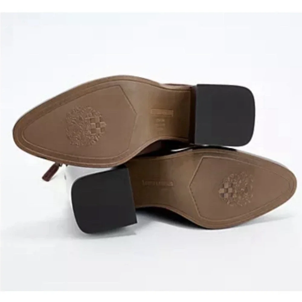 Vince Camuto Kortimy Boots Womens 7.5 Med Black‎ Suede Water-Repellent Mid-Shaft - Picture 2 of 6